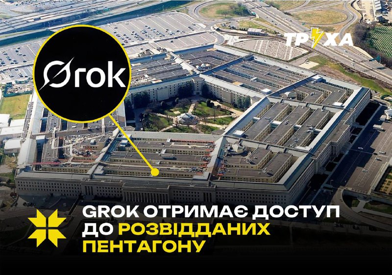 ШІ Grok отримає доступ до даних Пентагону