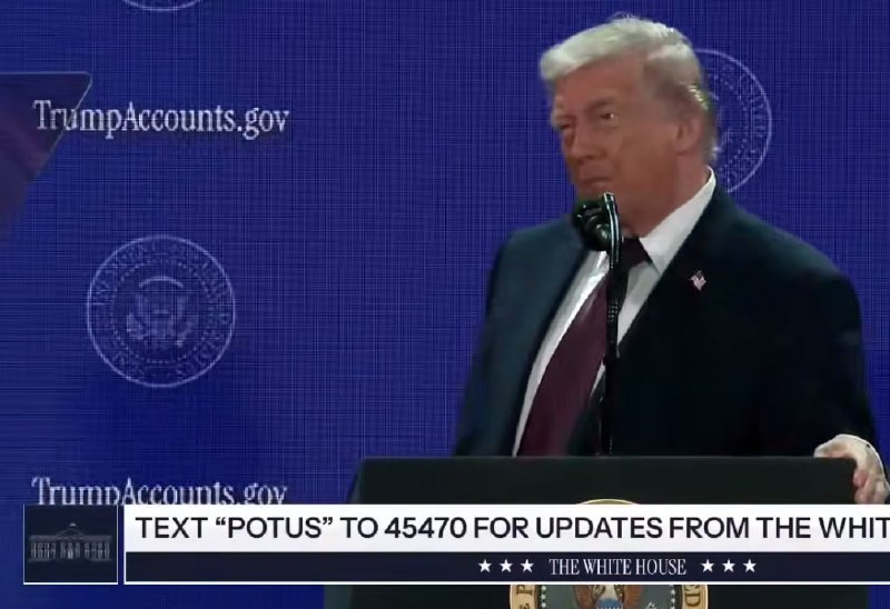 Трамп анонсував виплати $1000 за кожне новонароджене немовля 🇺🇸👶