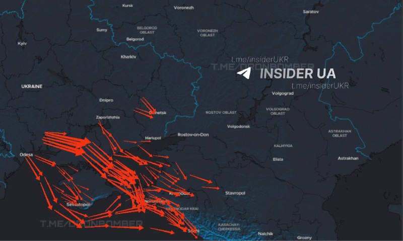 Масована атака дронів на Крим та територію РФ 2